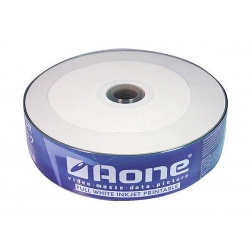Aone Full Face Printable 52x CD-R 700MB - 25 Discs